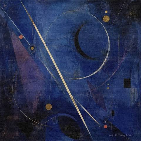 Blue Interval in Ultramarine